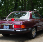 Mercedes 560 SL Burgundy d'origine V8 de 1986 état irréprochable !  VENDU