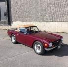 Triumph TR6  Burgundy d'origine  de 1973  VENDU