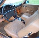 Mercedes 560 SL Burgundy d'origine V8 de 1986 état irréprochable !  VENDU
