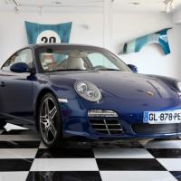 Porsche 911 type 997 Carrera 4S coupé 3.8L 385 ch PDK7 2009 Bleu Aquatique