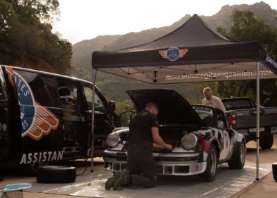 Tour de Corse historique 2024  : NPA en assistance pour le franco-suisse Julien Texier sur la Porsche groupe 4  