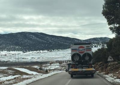 NPA au départ de  l'Africa Eco Race 2026 avec la Porsche 964 DKR 