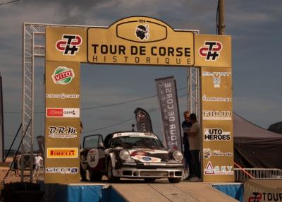 Tour de Corse historique 2024  : NPA en assistance pour le franco-suisse Julien Texier sur la Porsche groupe 4  