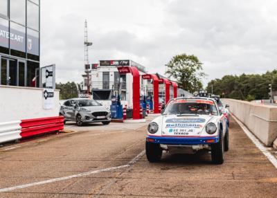 Week-end Porsche Dakar au circuit Zolder avec l'équipe Dakar Owners Club 