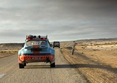 Africa Eco Race :  Marguerite, la Porsche 964 DKR, 6ème au général !! 