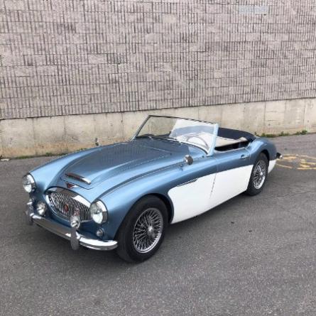 Austin Healey 3000 MK II BT7  de 1962 VENDU
