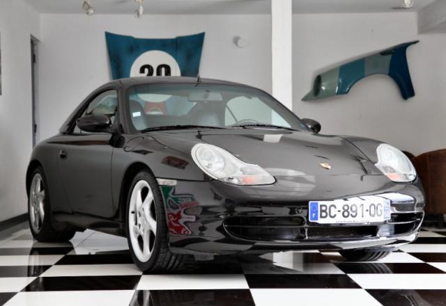 Porsche 911 type 996 Carrera 4 Cabriolet Tiptronic S 3.4 300 ch 1999 Schwarz Met.