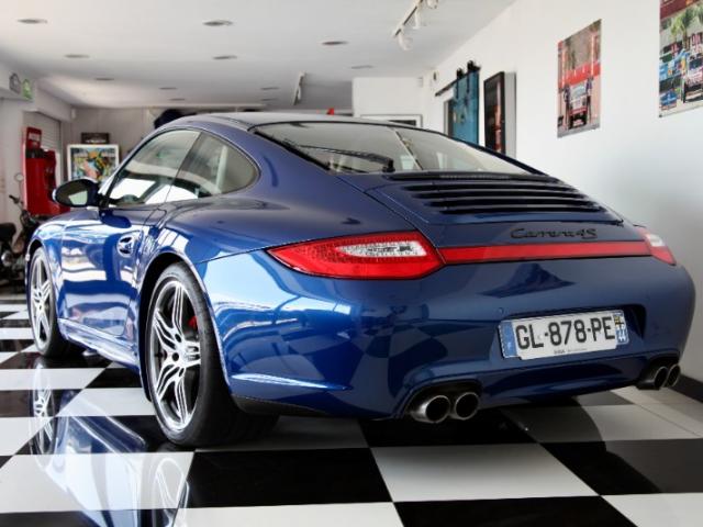 Porsche 911 type 997 Carrera 4S coupé 3.8L 385 ch PDK7 2009 Bleu Aquatique