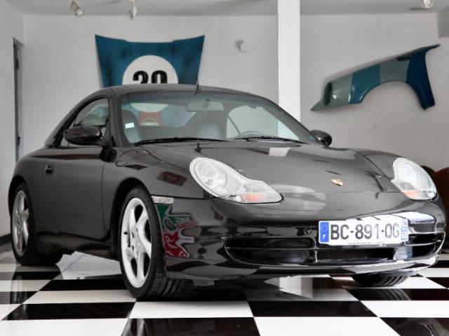 Porsche 911 type 996 Carrera 4 Cabriolet Tiptronic S 3.4 300 ch 1999 Schwarz Met.